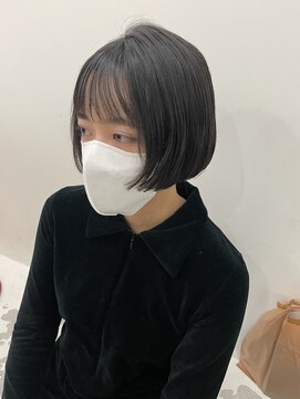 エンドリンク(endlink) 黒髪×前上がりボブ