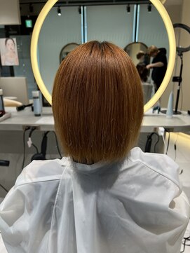 ロンドメリア 天神大名店(Lond Melia) ★大人ガーリー艶髪チョコレート髪質改善★ #髪質改善#縮毛矯正