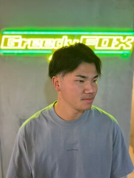 グリーディーフォックス 三軒茶屋(GreedyFOX) 波巻き/マッシュパーマ/ウルフ/ハイライト<理容室>三軒茶屋