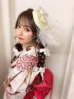 ファンド 千葉(fand)&nbsp;ツイン/編み下ろし/ヘアセット/成人式/浴衣/MANAMI