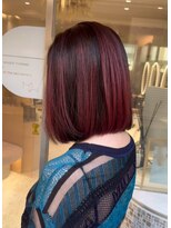 メゾンマイル 恵比寿(maison mile)&nbsp;ハッシュカット/似合わせカット/レッドブラウン[恵比寿駅]