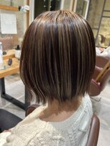 ネオリーブルカ 御茶ノ水店(Neolive Luca)&nbsp;コントラストハイライトカラー×ボブ☆