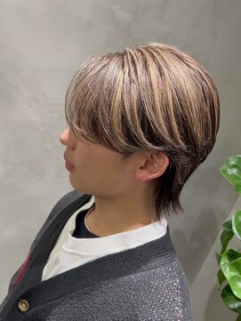 スキルセカンドハウス 天神(SKILL SECOND HOUSE) メンズバレイヤージュハイライト