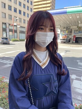 ボアップ(boappu) #プルシール#レッドカラー#髪質改善トリートメント