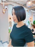 地毛風カラー/ナチュラルレイヤーカット/ショートボブ[船橋]