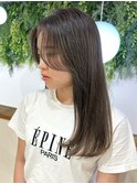 ◎美髪カールグレージュエアリーロングセミディ似合わせ前髪