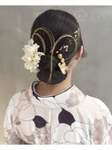 #卒業式ヘア