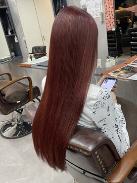 レド(LeDo) ボルドーカラー×髪質改善トリートメント　【四日市】