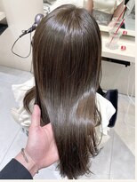 コルソ バイ ケーツー(CORSO by k-two) レイヤーカット*ロングレイヤー*オリーブブラウン*艶髪