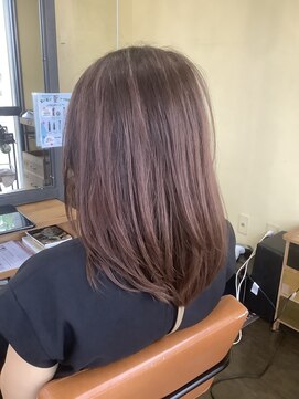 ワラティク(WARATI C) 白髪ぼかしハイライト　オレンジベージュ