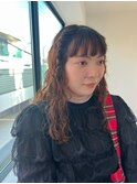 ウルフパーマ/ウェーブパーマ