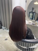 エトラ 渋谷店(etora) ★小顔前髪ワンカールレイヤーカット黒髪ネビージュボブルフ