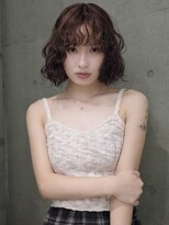 キャロルガーデンズ ボコカ 表参道(Carroll Gardens bococa)&nbsp;【riNa】ミディアムパーマ、ニュアンスパーマ、茶髪