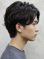 カフカヘア 吉祥寺店(kafka hair) メンズ、スパイキーショート、ニュアンスパーマ、ツーブロック