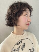 ウェイビーズ(WAVY'S)&nbsp;xカットパーマ/イメチェン/ホワイトブロンド/外ハネボブ/美髪/