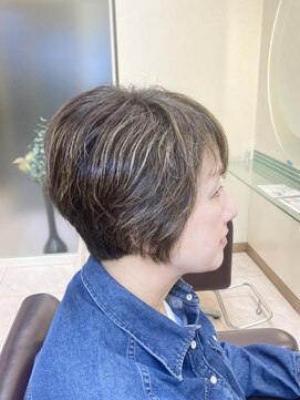 松本平太郎美容室 土浦パートワン(PART1) 大人ショートスタイル 30代40代50代60代