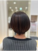 大人ショートボブ