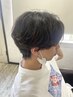 メンズカット＋髪質改善縮毛矯正＋プチヘッドスパ　￥13000
