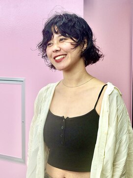 キジ(KIJI) レイヤーボブ/パーマ