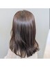 【平日限定】透明感カラー+カット+3stepトリートメント+ホームケアtr付
