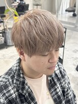 ラック(LUCK)&nbsp;ミルティーベージュ/船橋/フェザーショート/ニュアンスデザイン