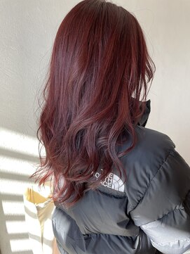 アコット(Acotto.) ブリーチなしのワインレッド