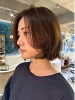 パーク(PARK) ショートボブミニボブニュアンスパーマ