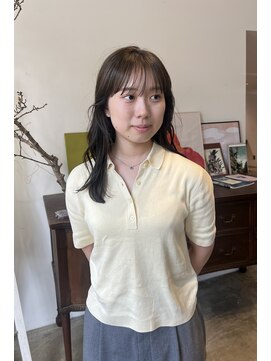 ヘアー アイス 御器所本店(HAIR ICI) ブリーチなしブラウンカラー冬カラー春カラー