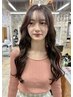 【くりーわ担当】透明感カラー+似合わせカット+クイックTR ¥10,450