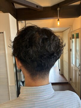 スパイスシー(spice_c) 【大人っぽさも、トレンド感も◎】シャドウパーマ