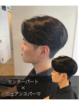 一鳳庵&nbsp;センターパート×ニュアンスパーマ