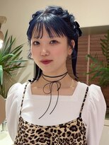 Behov【ベホブ】&nbsp;ブルーラベンダー×羊もこもこアレンジ