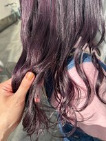 シュガー ヘアアンドネイル 仙台(SUGAR)&nbsp;【ブリーチ１回】ラベンダーカラー♪