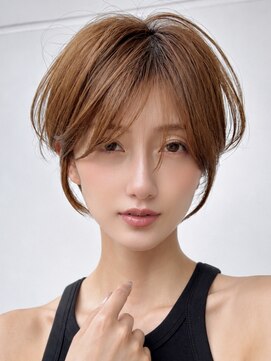 シー バイ ロンド 新宿(Sea by Lond) 【福島】アースカラー耳かけくびれヘアショートボブ新宿