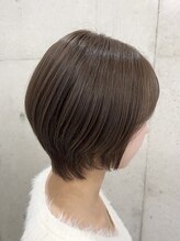 ミューシグヘアー(mysig hair) ショート&ベージュカラー