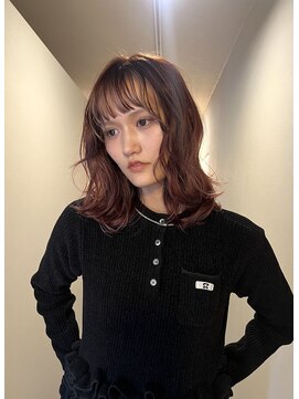 ミモザ(Mi.mosa) 大野城/春日/春日原/ミディアムレイヤー/顔周りレイヤー/秋髪