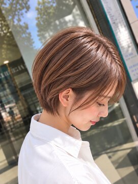 アッシュ 川崎店(Ash) 20代30代40代『大人可愛い丸みショート』Ash川崎店