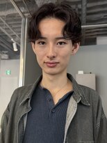 トリッカ シブヤ(TRICCA SHIBUYA)&nbsp;メンズカットパーマニュアンスシャドウフェザー渋谷