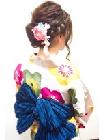 アクティフ(actif)&nbsp;浴衣アレンジ