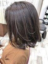 ヘアーサロン イルア 北越谷(hair salon I'LUNA)&nbsp;エアタッチバレイヤージュフォギーベージュ