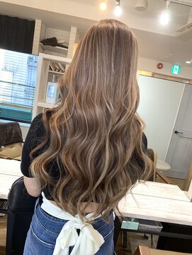 ラピス 新宿(Lapis) 【lapis新宿】キャラメルハイライト