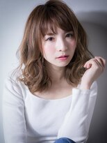 カバーヘア ブリス 大宮西口(COVER HAIR bliss) ペールベージュセクションカラー小顔ウェーブs大宮20代30代40代