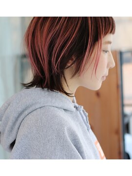 コンパス(COMPASS) ピンクウルフミディ