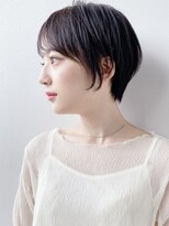 シェア 梅田 バイ ケーツー(SHARE 梅田 by k-two) 前髪ありショートカット/30代/40代/50代/60代/グレイヘア/矯正