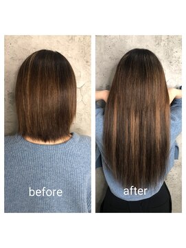 ルーツアイリー 心斎橋(ROOTS IRIE) 20代30代◎大人かわいい☆シールエクステ☆ナチュラルハイライト