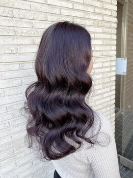 トニーアンドガイ 青山店(TONI & GUY) 髪質改善カラー　　ローズワイン