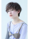 柔らかいニュアンスショート