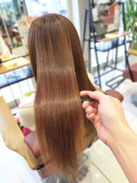 クアトログランシュ ひたちなか店(QUATRO×GranCieux) プレミアム髪質改善before/after