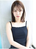 天神【BIRTH】外ハネミディアムボブ×耳掛けヘアー　16