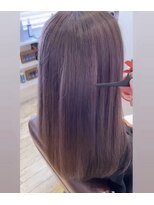 ヘアーアトリエ ラポルト(hair atelier la porte.) ラベンダーアッシュ